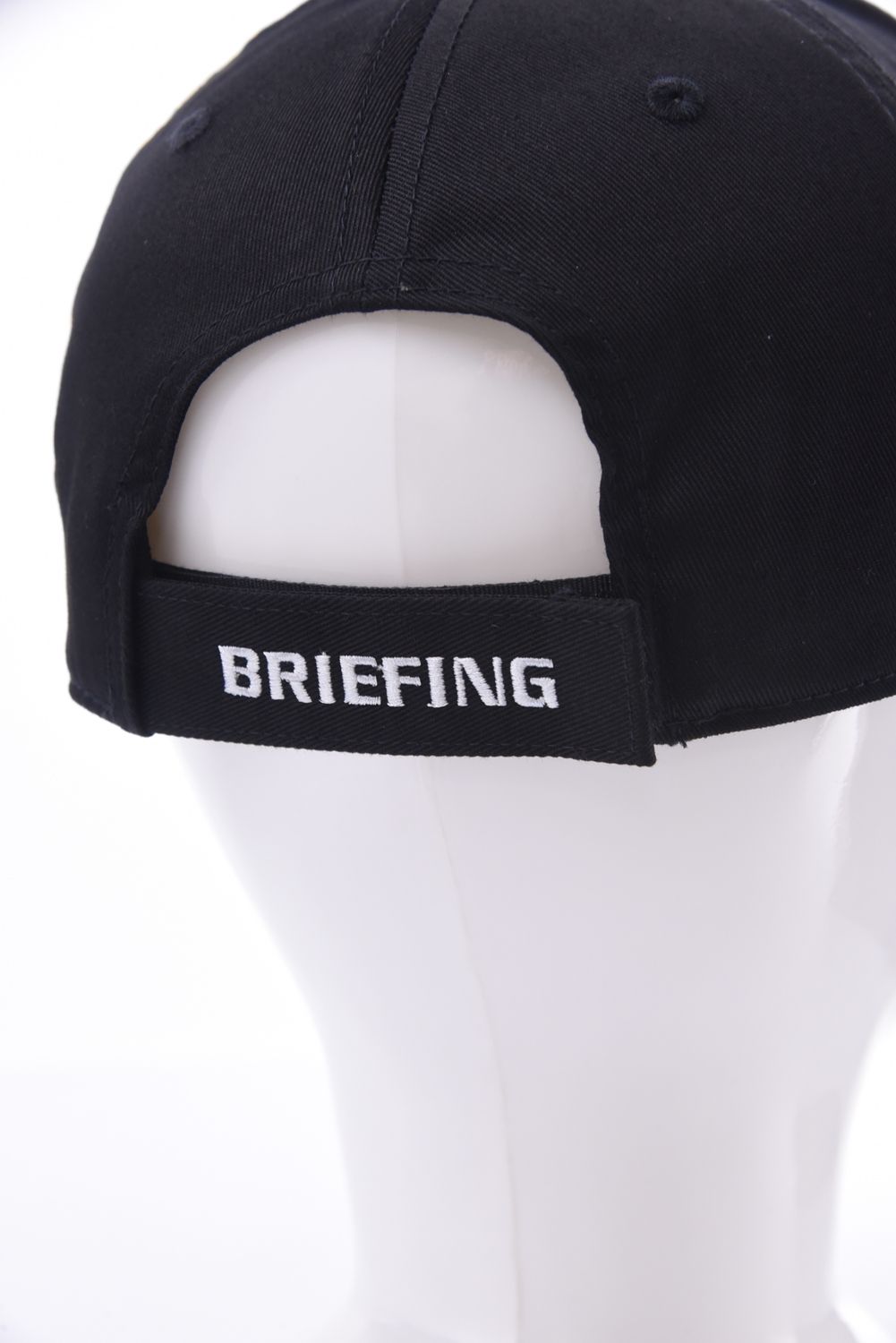 【26SS】 MEN’S INITIAL CAP / ブランドイニシャル刺繍 キャップ (ブラック)