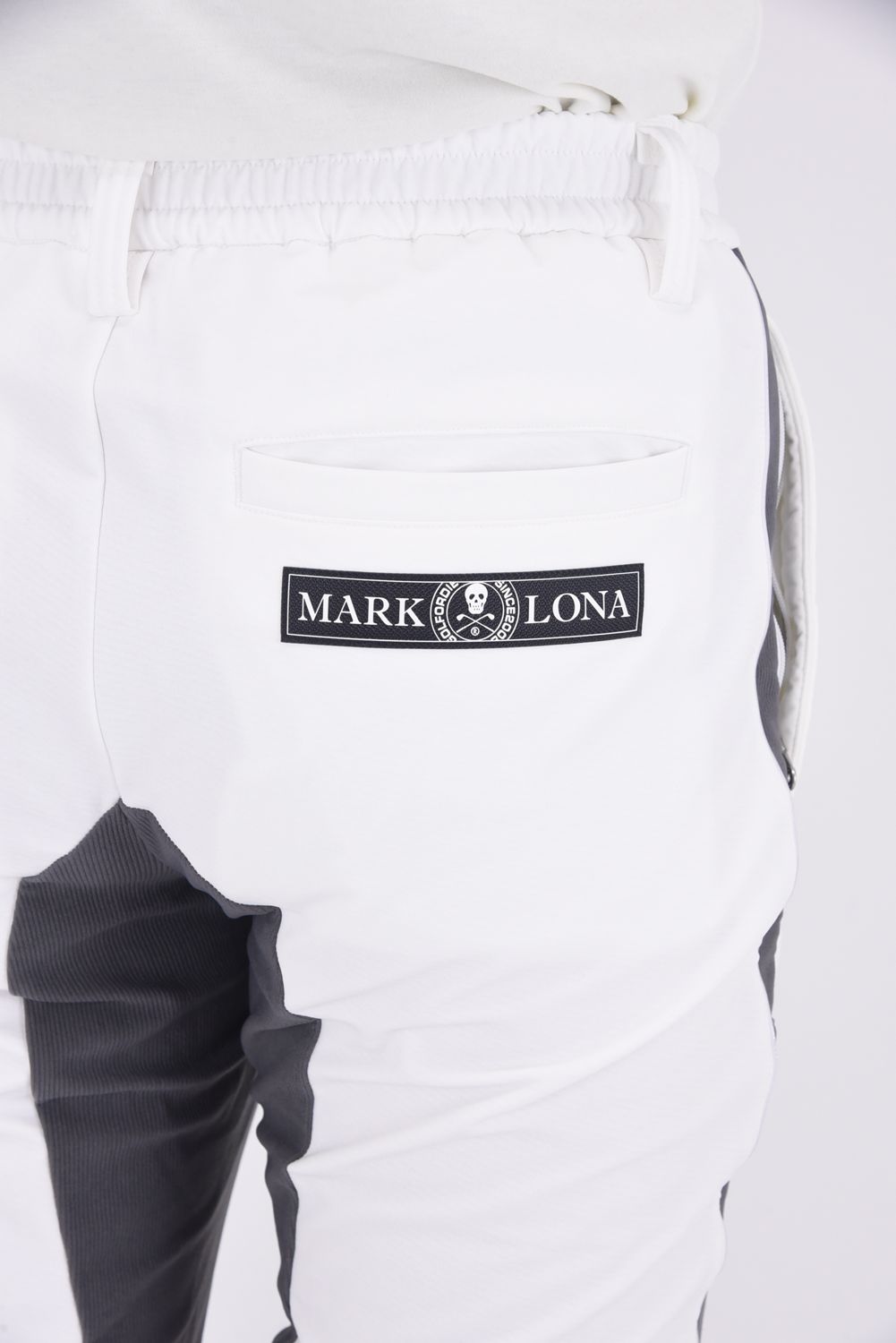 SYNAPCE QUILTED HYBRID TAPERED PANTS / キルティング ハイブリッド パンツ (ホワイト)