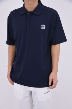 【2026SS】 Alohea Tech Polo SS (Pitch&Run) / ショートスリーブ ポロシャツ (ネイビー)