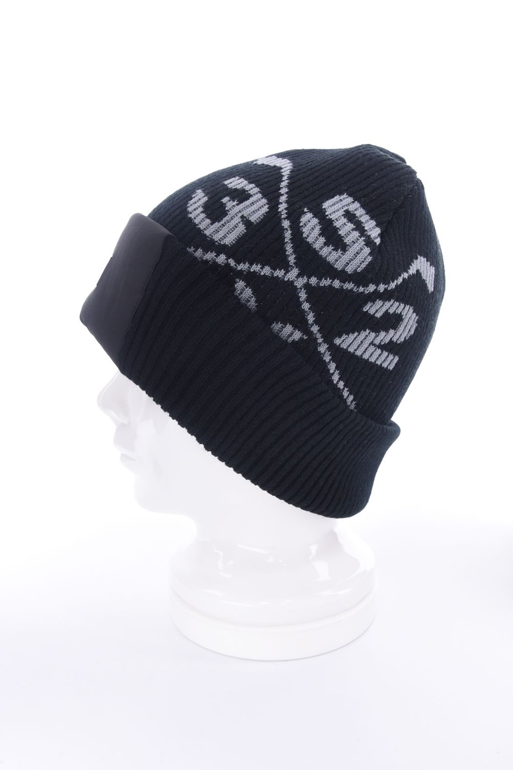 LOGO KNIT CAP / ロゴ ニットキャップ (ブラック)