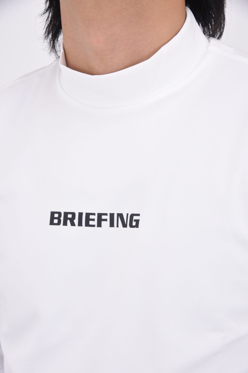 【25AW】MEN'S TOUR LS HIGHNECK / ロングスリーブ モックネック (ホワイト)