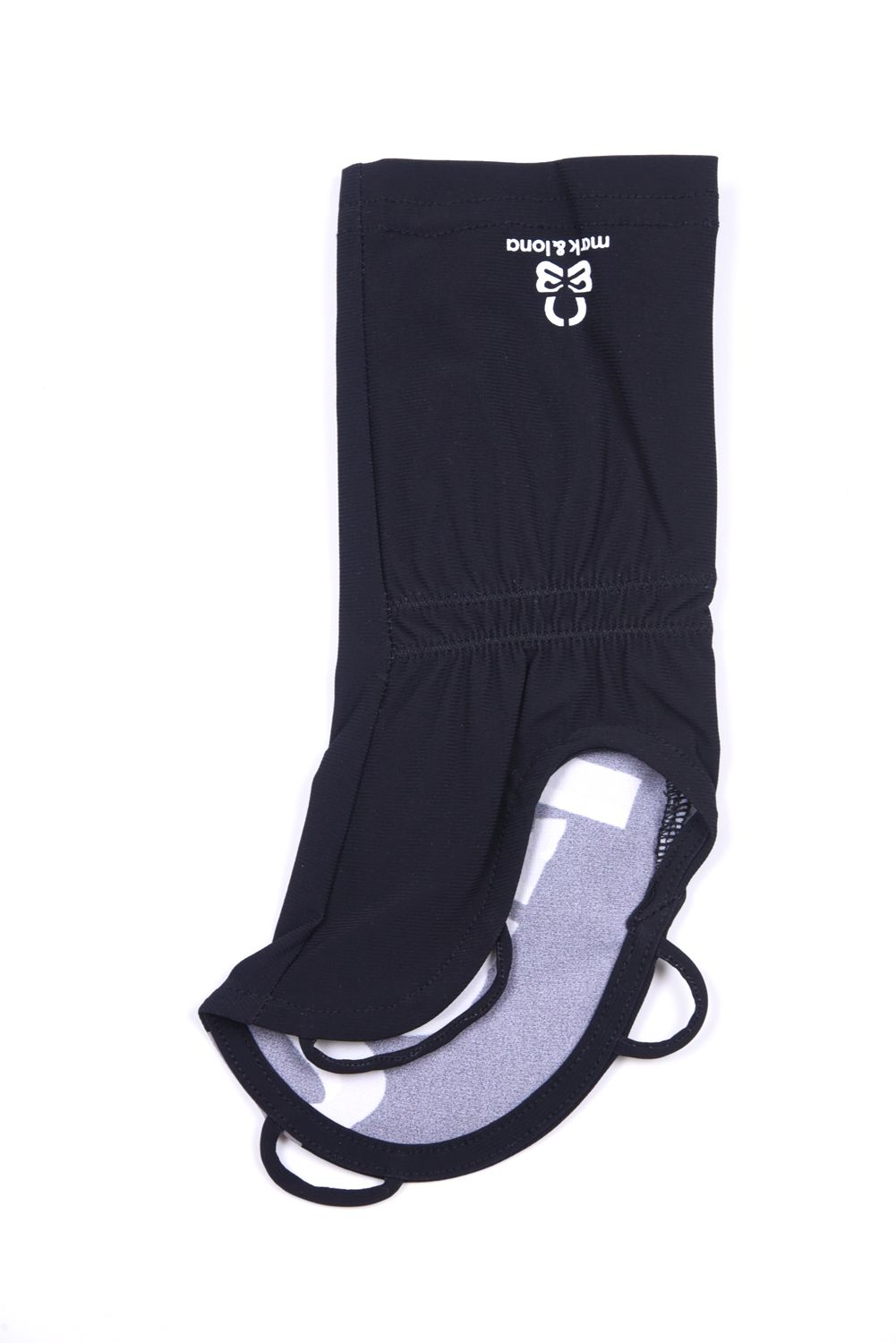 【26SS】 HEC UV GUARD HAND COVER / 3Dブランドロゴ UVガード 右手用ハンドカバー (ブラック)