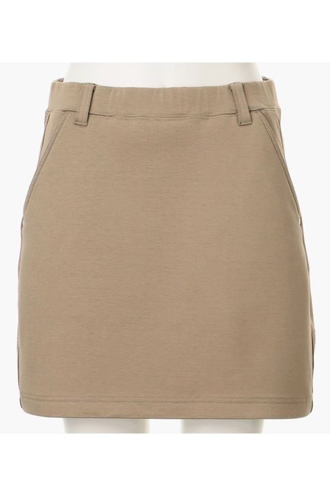 【25AW】【レディース】WS WARM LOGO LINE SKIRT/ スカート (ベージュ)