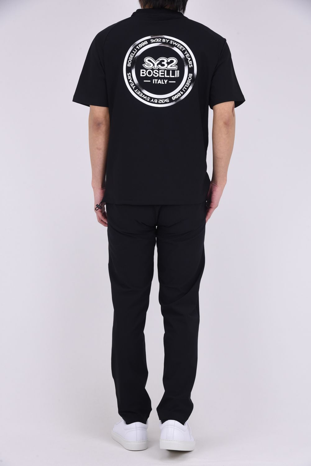 【26SS】 BOSELLI CREW SHIRTS / クルーネック Tシャツ (ブラック)