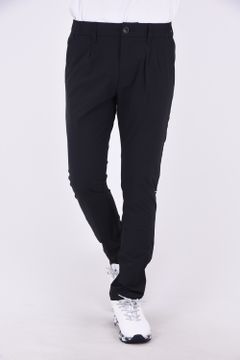 【春夏仕様】SUPER STRETCH LOGO PANTS /  スーパーストレッチ ロゴ ロングパンツ (ブラック/ホワイト)