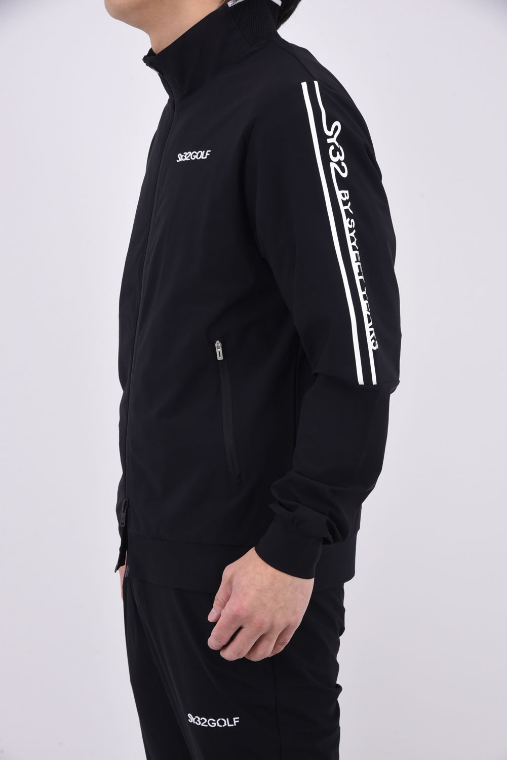 【26SS】 CARVICO STRECH JK / カルビコ ストレッチ ジップアップジャケット (ブラック)