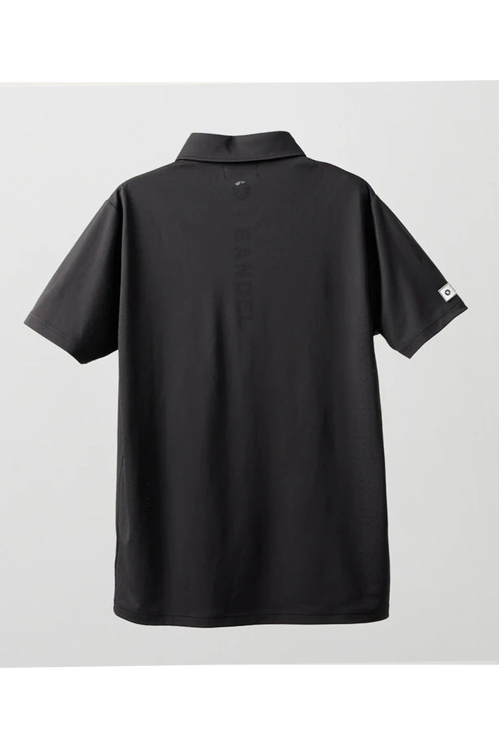 【26SS】 ヒートパンチングポロシャツ (ブラック) （4月上旬入荷予定）