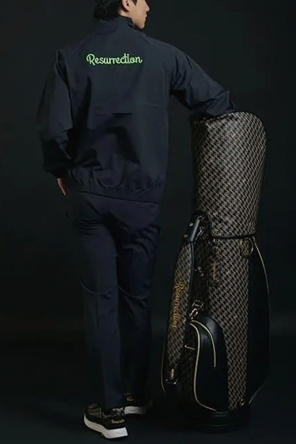 【26SS】 NEON LONG PANTS / ネオンシリーズ ブランドロゴ ロングパンツ (ブラック)*