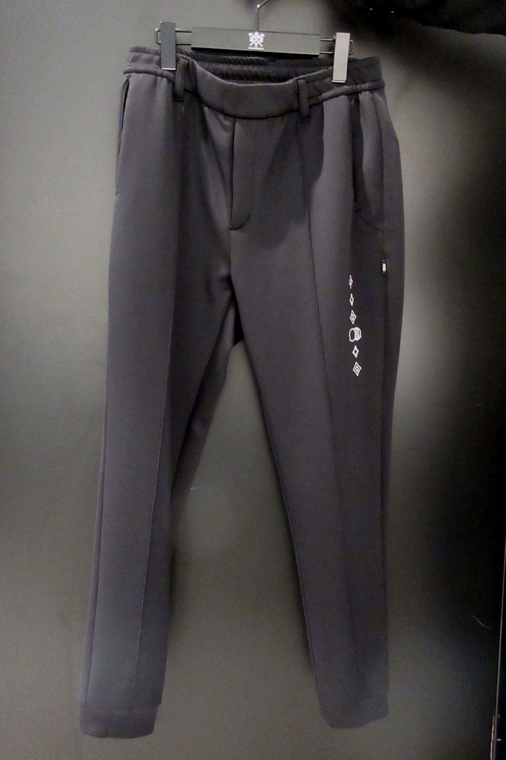 【26AW】 DOUBLE MESH KNIT LONG PANTS / メッシュ ロングパンツ (ブラック) (10月上旬入荷予定）