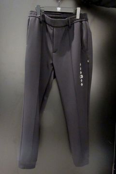 【26AW】 DOUBLE MESH KNIT LONG PANTS / メッシュ ロングパンツ (ブラック) (10月上旬入荷予定）