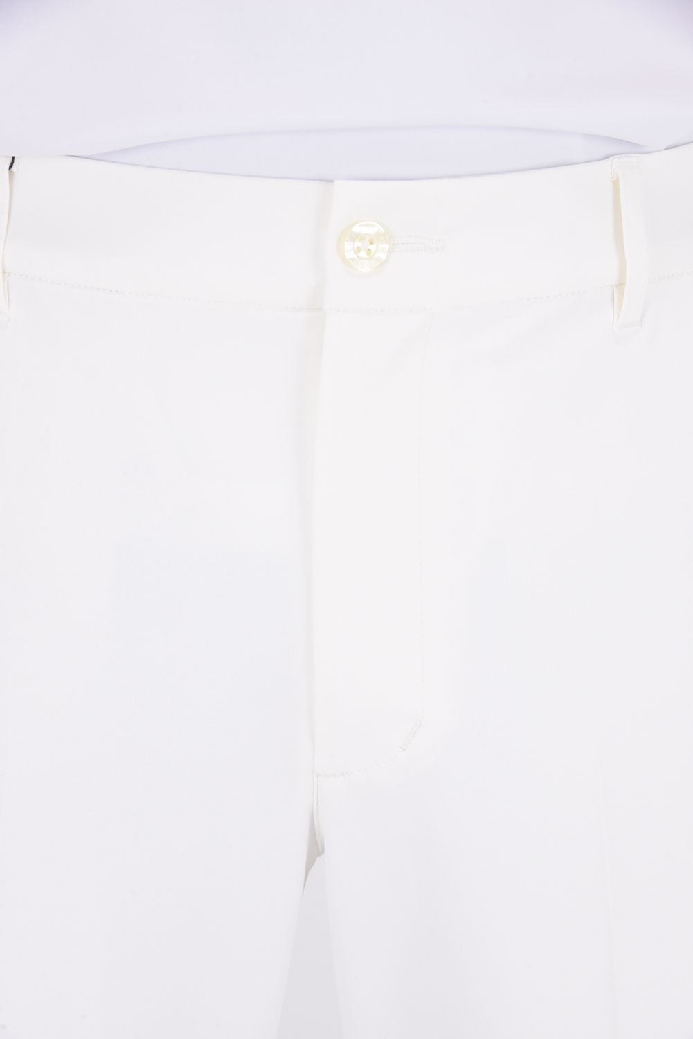 【25AW】 BASIC LONG PANTS / ベーシック センタープリーツ ロングパンツ (ホワイト)*