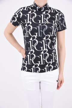 1PIU1UGUALE3 GOLF - 【レディース】 113G FULL MIX LOGO S/S MOCK  