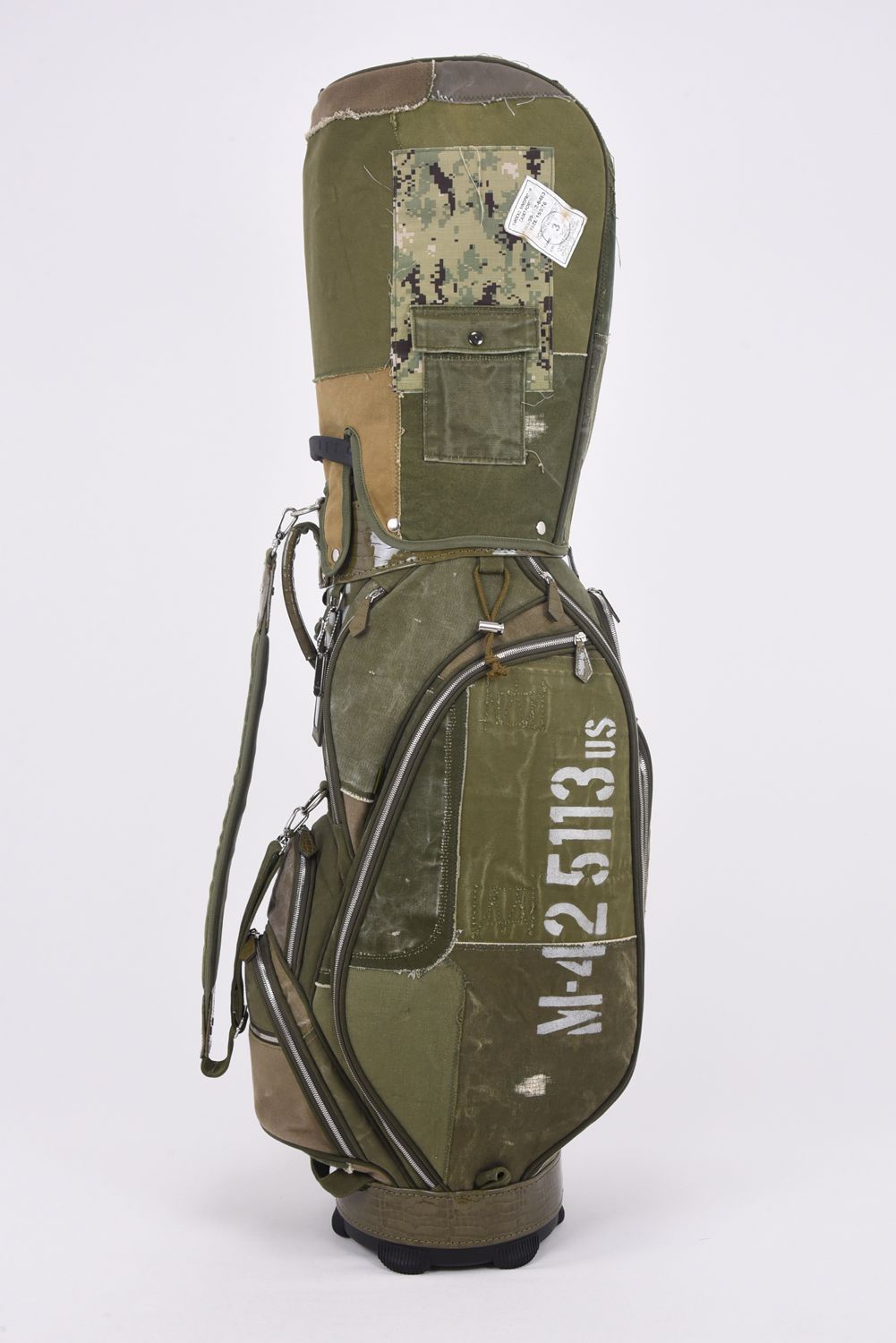 【銀行振込・代金引換不可】【返品・交換不可】 ミリタリーマテリアル キャディバッグ