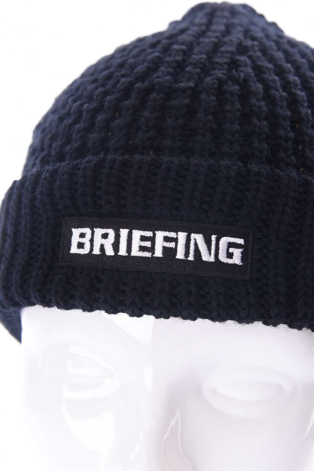 MEN’S WR WOOL BEANIE / ボックスロゴ ニットビーニー (ブラック)