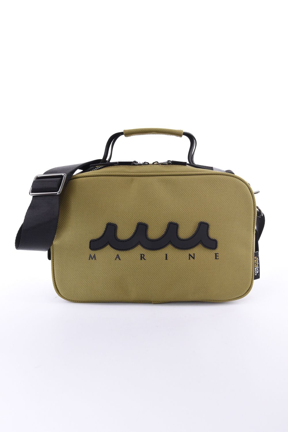 【26AW】 CORDURA Ballistic® POUCH BAG / コーデュラナイロン 2WAYポーチバッグ (ベージュ)
