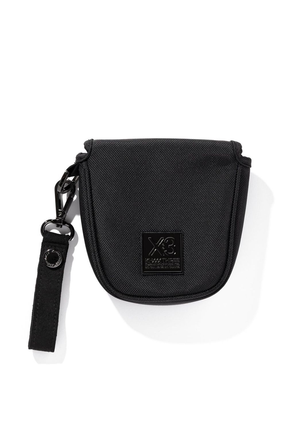 【26AW】 NYLON BASKET MALLET COVER / バスケット織ナイロン マレットタイプ パターカバー (ブラック)