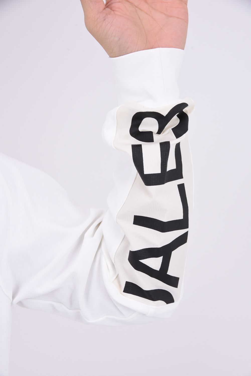 【26AW】 Sleeve LogoLong Sleeve Polo / スリーブロゴ 長袖ポロシャツ (ホワイト)