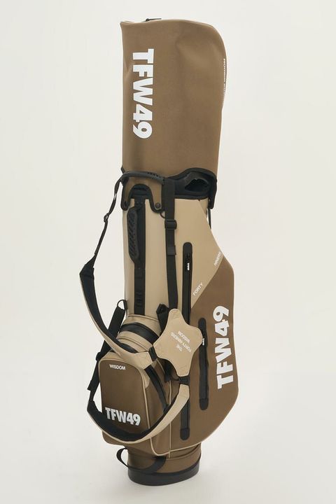 【銀行振込・代金引換不可】【返品・交換不可】 NYLON CADDY BAG / ナイロン キャディバッグ (ライトブラウン)