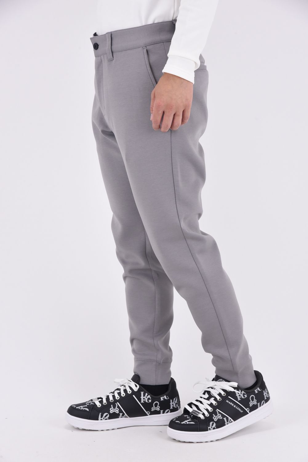 【25AW】 MEN'S WARM 3D LOGO JOGGER PANTS / ダンボールニット 3D ロゴ ジョガーパンツ (グレー)