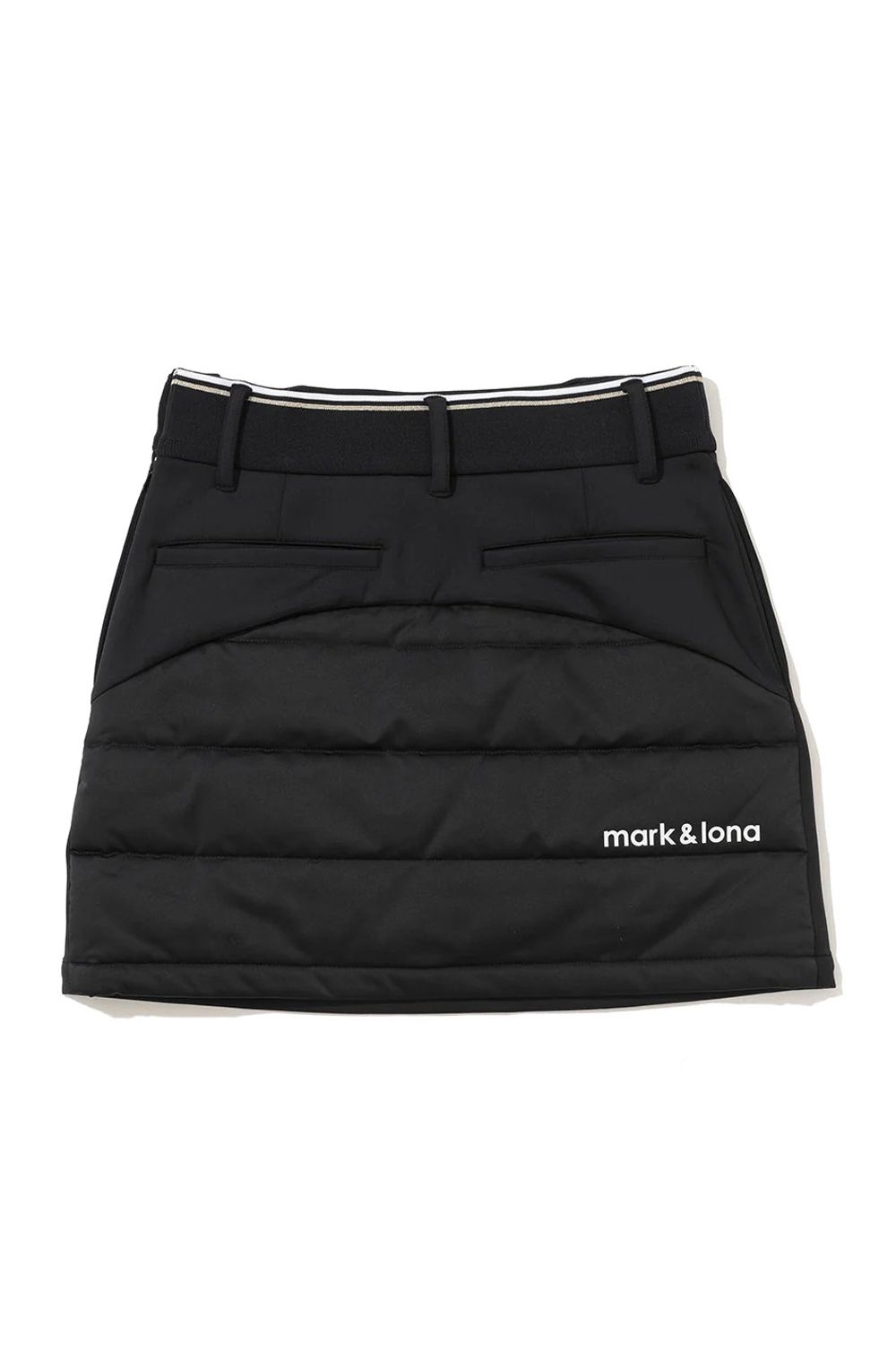 【2025AW】【レディース】 ARVEL HYBRID INSULATED SKIRT / ダンボールニット サークルスカル パデッドスカート (ブラック)