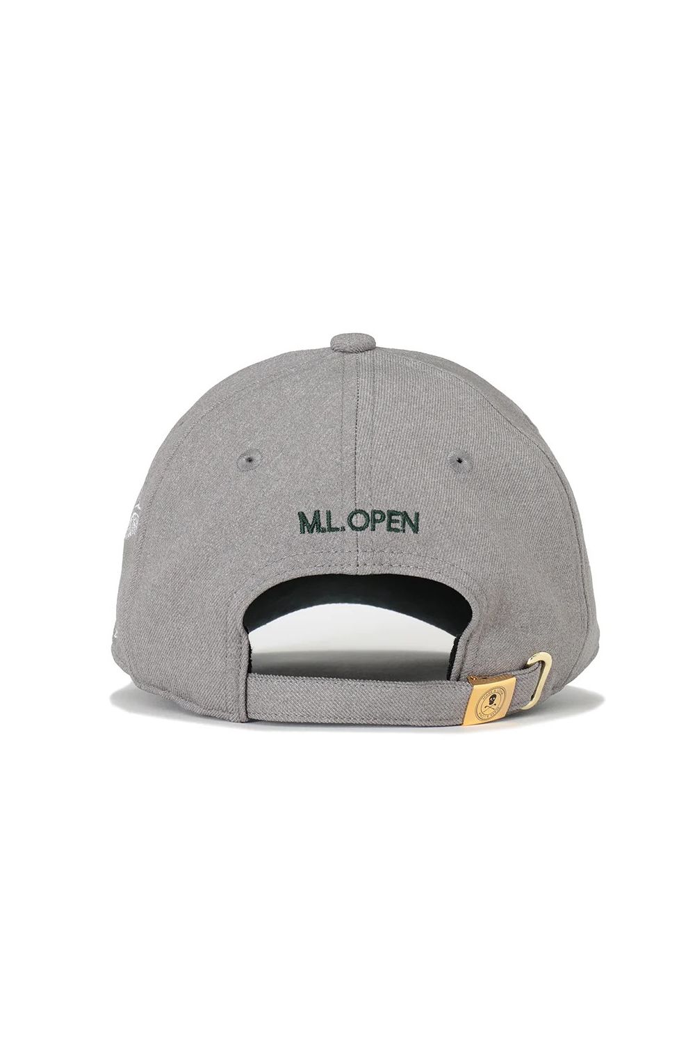 【26AW】 TRIUMPH SUEDE COMBO CAP / チャンピオンシップエンブレム バイカラー異素材 キャップ (シルバーグレー)