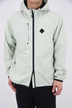 【26SS】 MEN'S POCKETABLE WIND PARKA / 4WAYストレッチタフタ ポケッタブル ライトパーカー (セージグリーン)