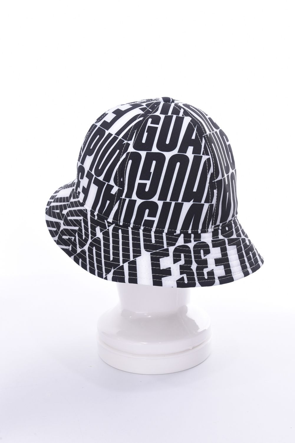 METRO HAT / 総柄ロゴ メトロハット (ホワイト)