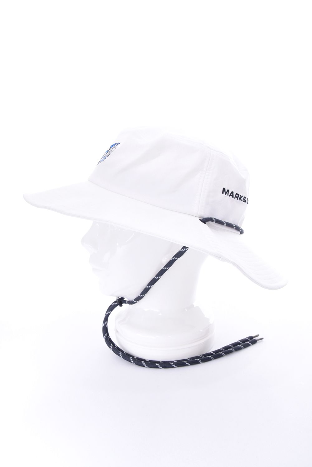 【26SS】【FER COLLECTION】 SWAG LOGO DRY TECH HAT / 3Dロゴ刺繍 2WAYバケットハット (ホワイト)