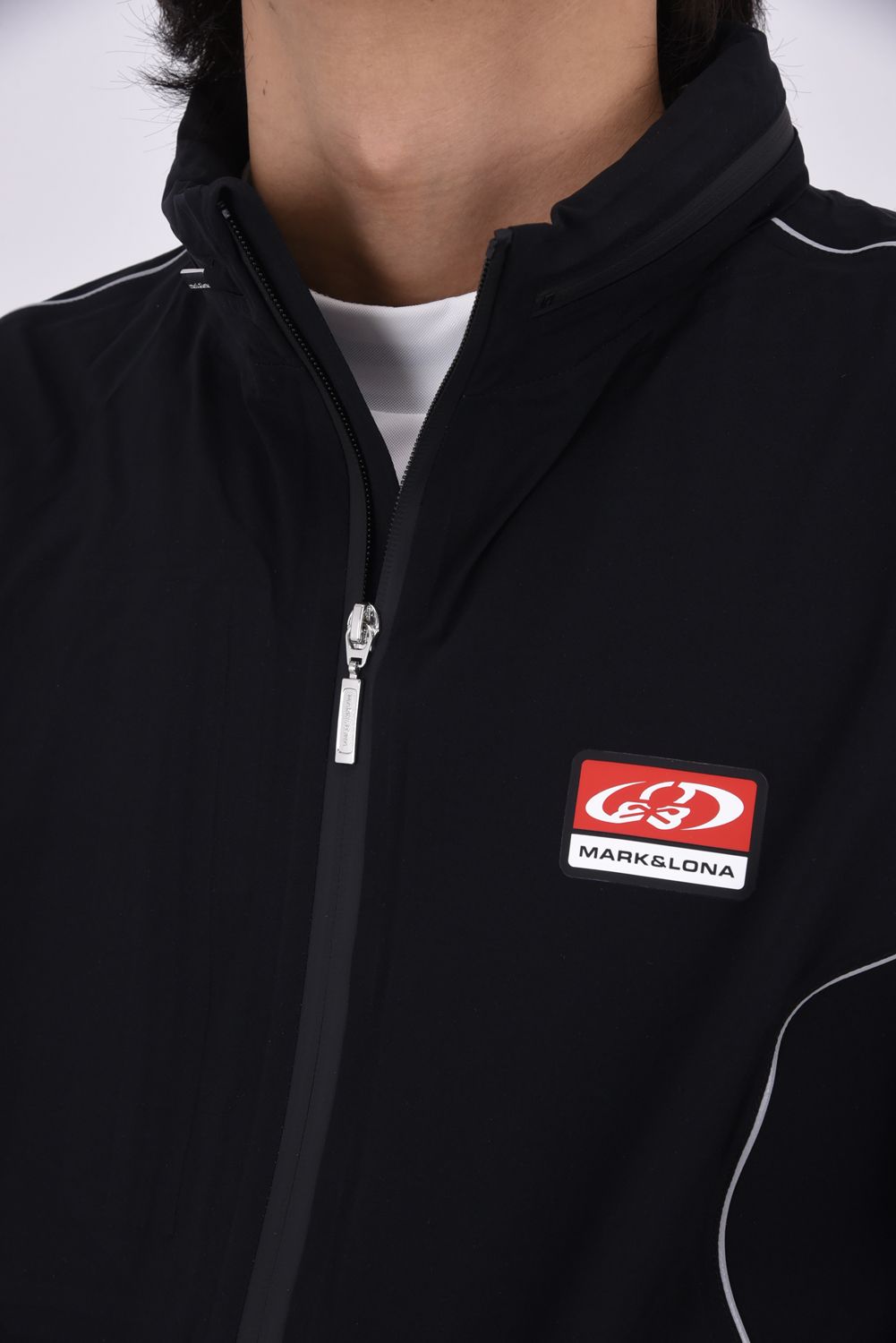 【26SS】 SPINNER PRO FLEX RAIN JACKET / ストレッチナイロンタフタ レインジャケット (薄型ポーチ付き) (ブラック)
