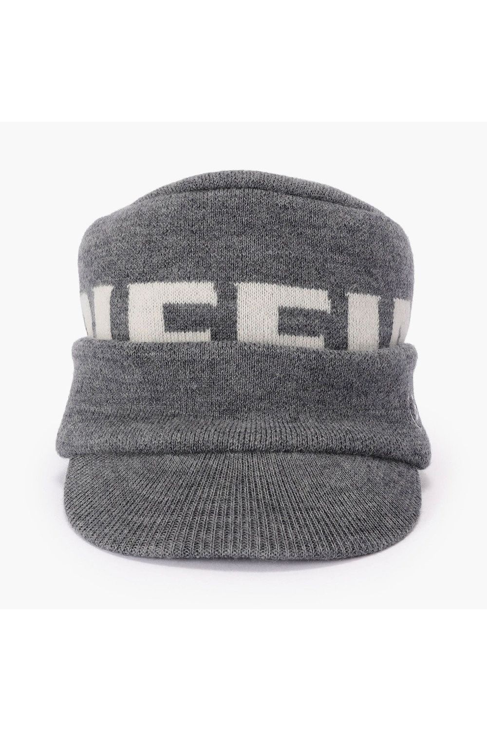 【26AW】 MEN’S WR WOOL KNIT WORK CAP / ブランドロゴ ワークキャップ (グレー)