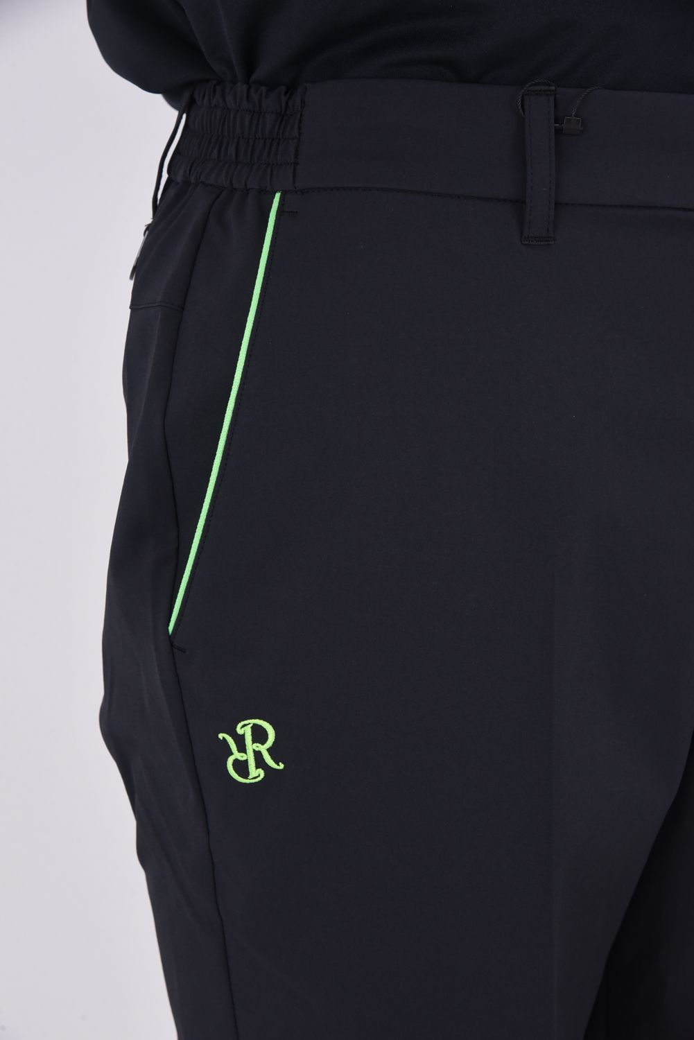 【26SS】 NEON SHORT PANTS / ネオンシリーズ ブランドロゴ ショートパンツ (ブラック)*