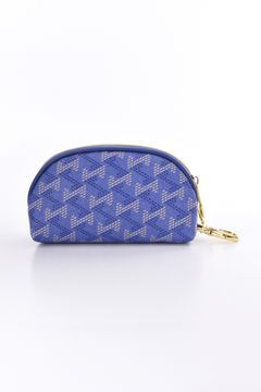 【プレゼント好適品】 KIWI PETIT (キウィ プチ)  / ブランド オリジナルテキスタイル プチ ポーチ (ドーンブルー)*