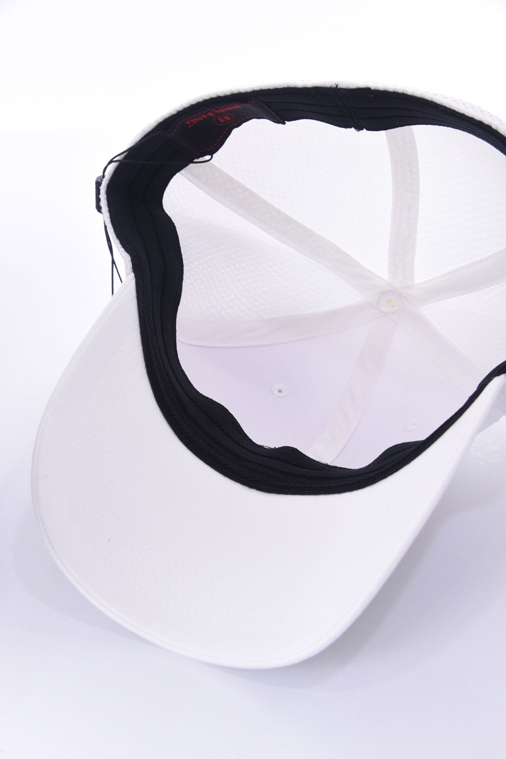 MENS MESH CAP FLEX FIT / サークルロゴ メッシュキャップ ホワイト