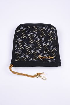KNIT IRON COVERS / ブランドオリジナル ニットアイアンカバー (ダークブラック)*