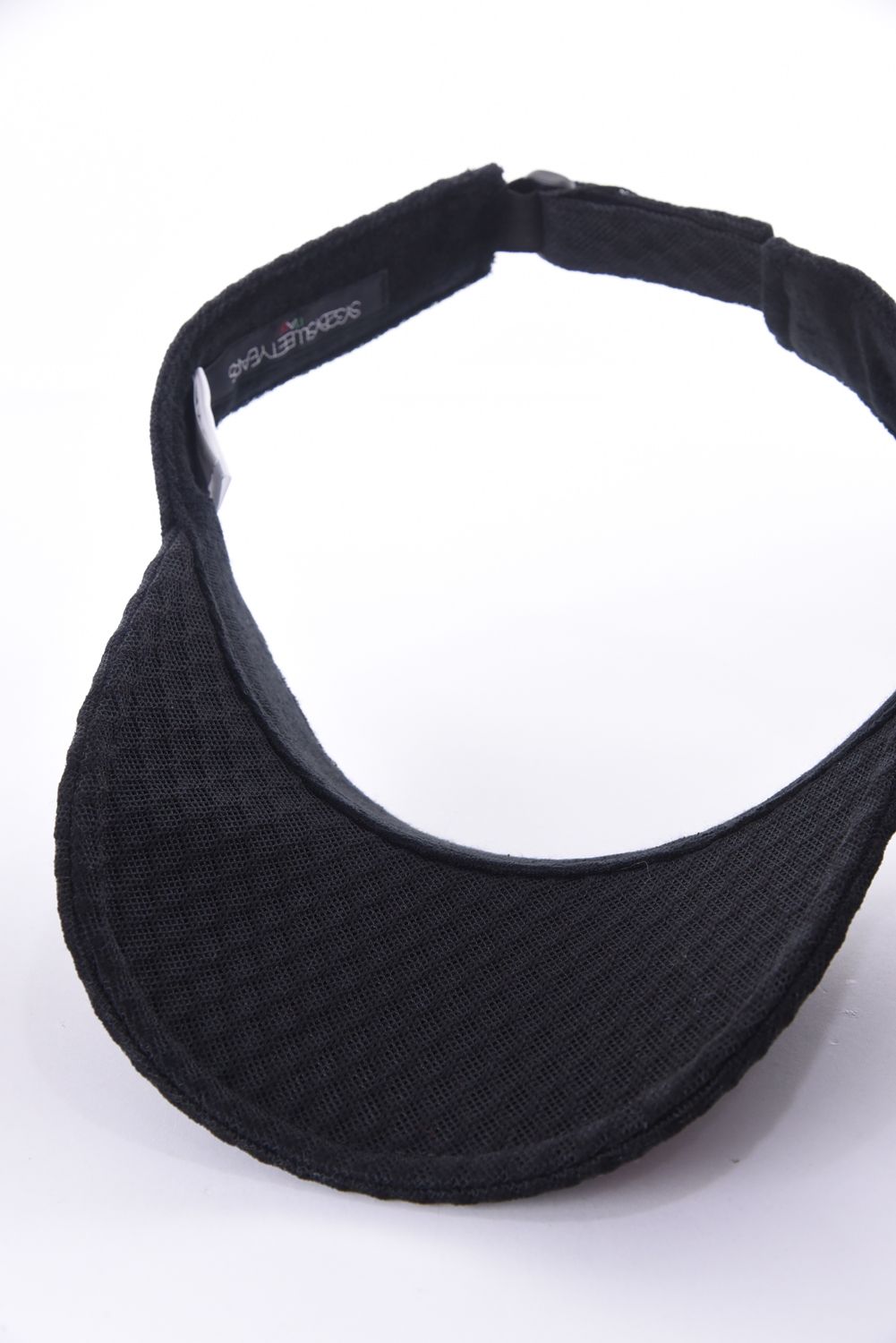 【26SS】 MESH EMB SUN VISOR / メッシュ ロゴ刺繡 サンバイザー (ブラック)