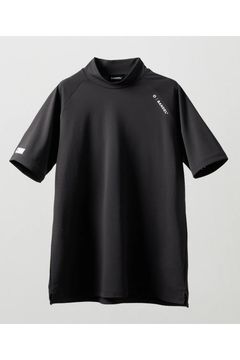 【26SS】 ヒートパンチングモックネック (ブラック) （4月上旬入荷予定）