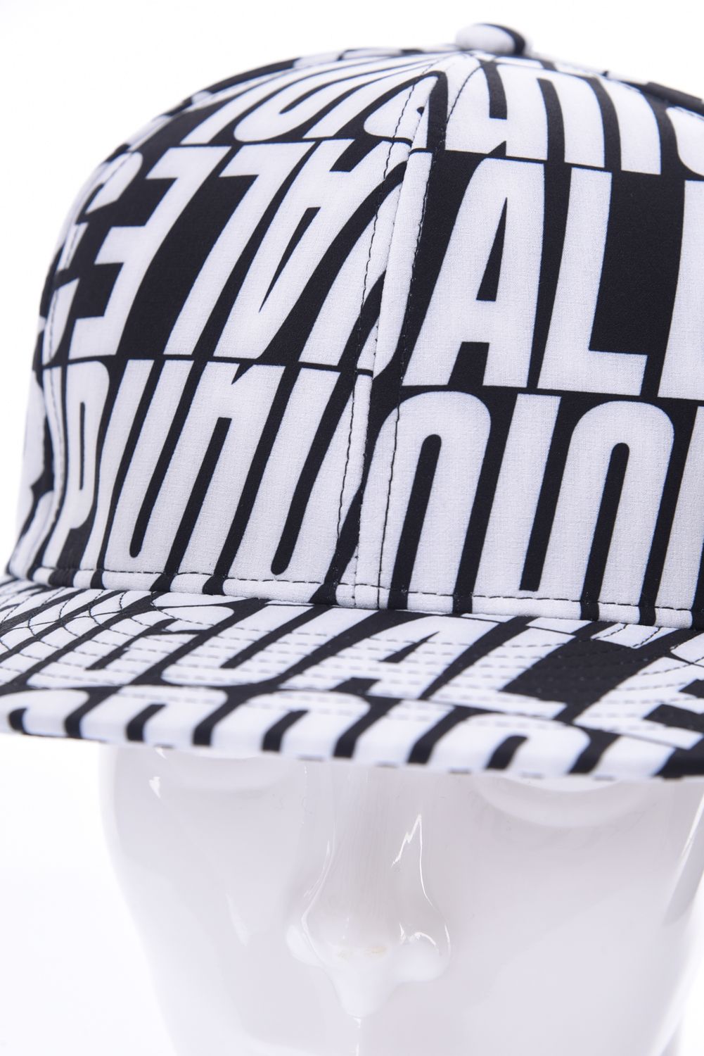 1PIU1UGUALE3 GOLF - 6 PANEL / 総柄ロゴ 6パネル フラット