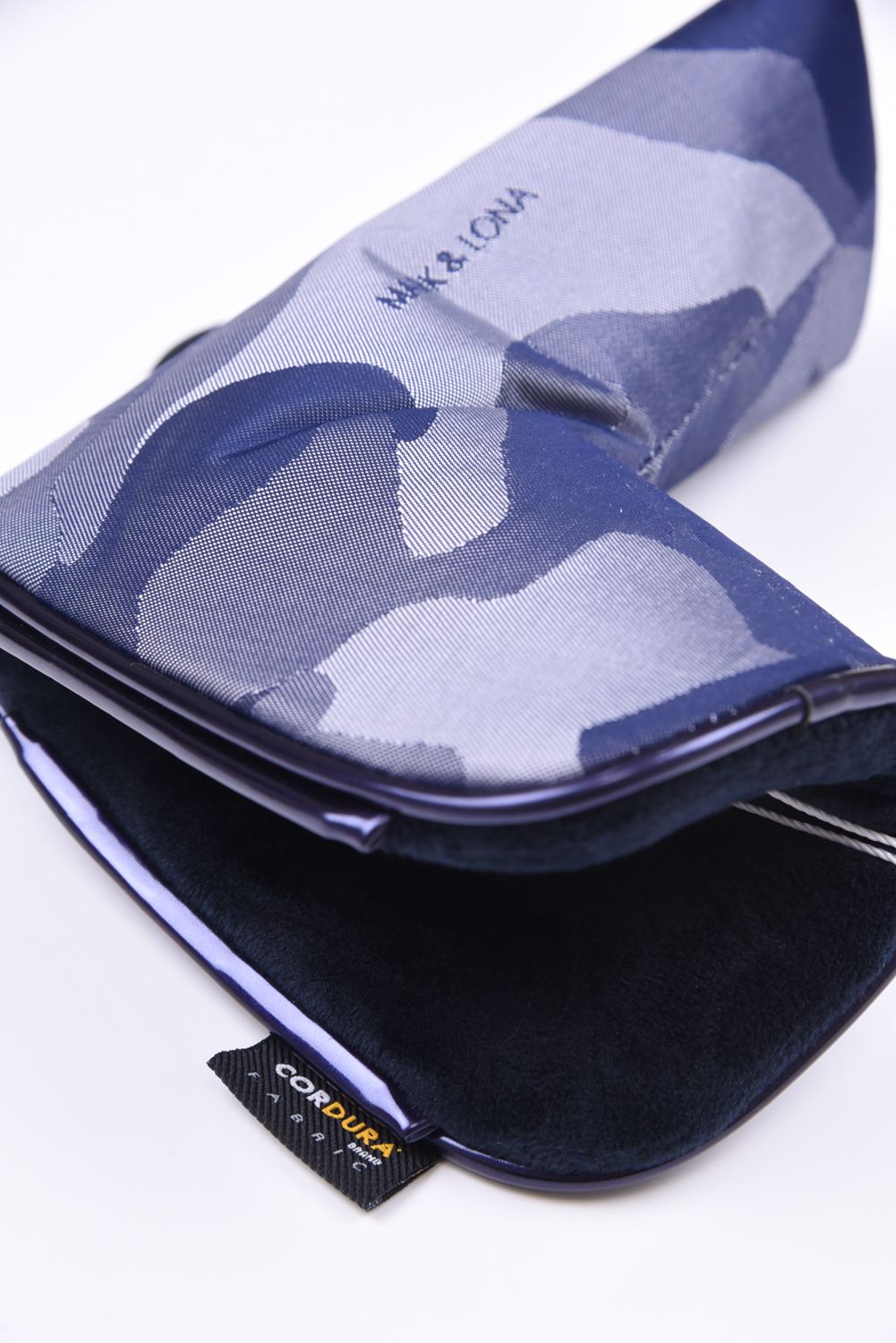GAUGE CAMO PUTTER COVER / コーデュラナイロン エナメルコンビネーション ピンタイプ パターカバー (ネイビー)