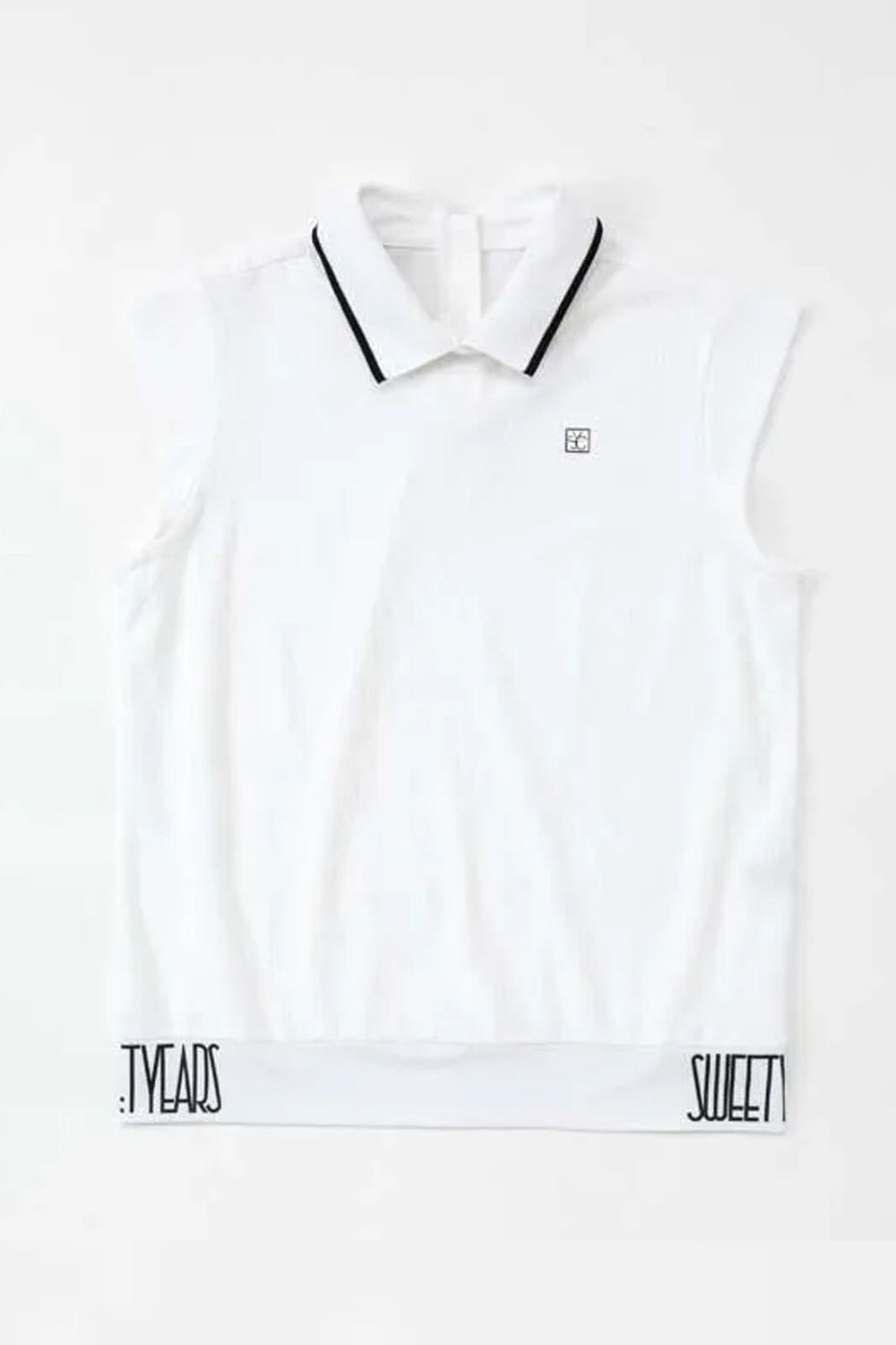 【26SS】【レディース】 PIN JQ COLLAR SHIRTS / ピン ジャカード カラーTシャツ (ホワイト)*