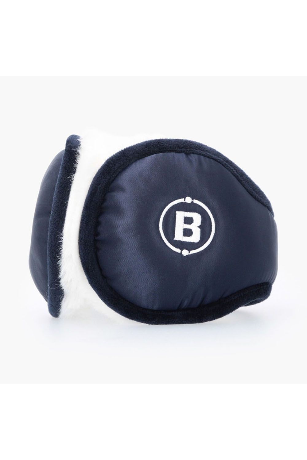 TWILL EAR MUFF / ロゴ ボア イヤーマフ (ネイビー)