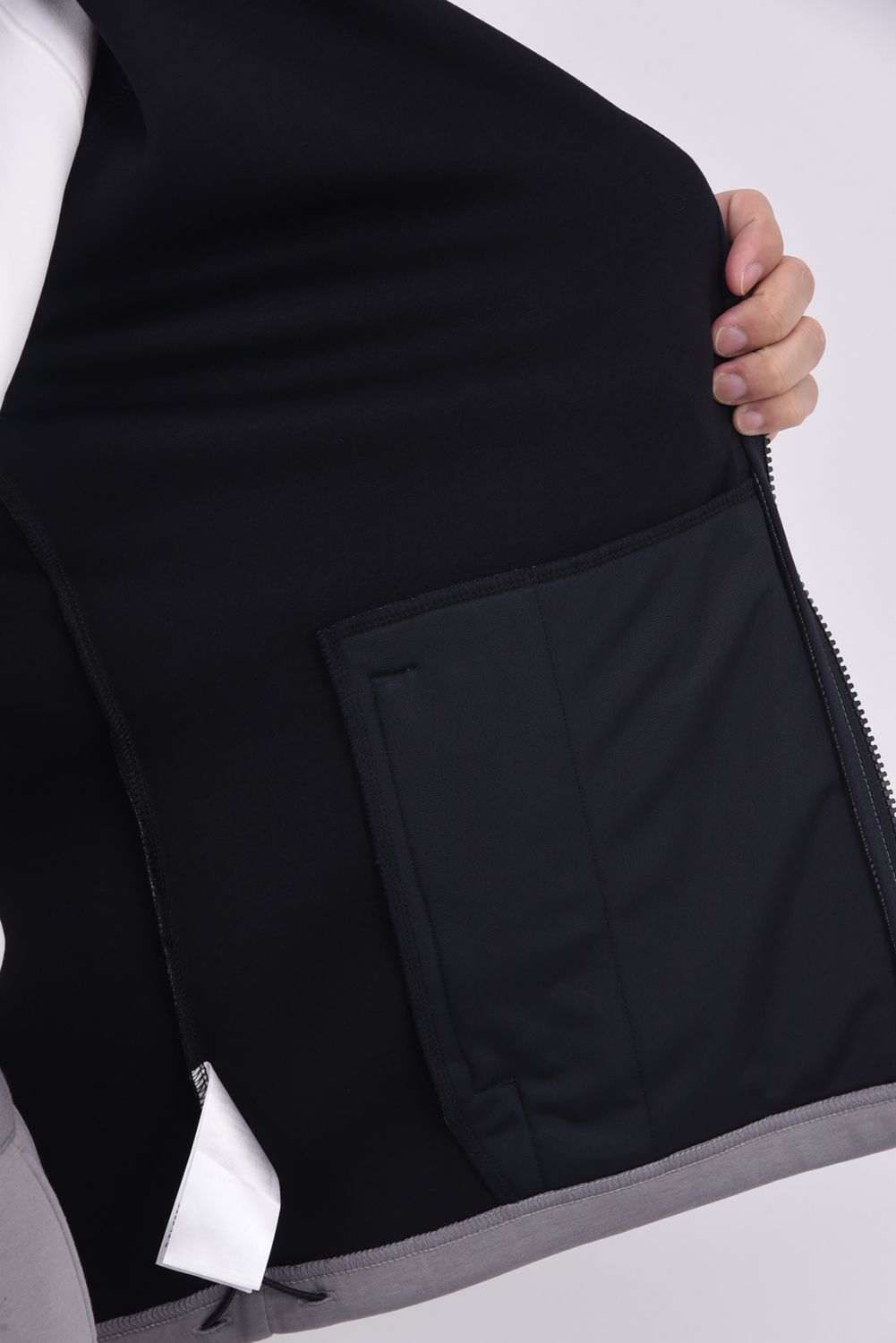 【25AW】 MEN'S WARM 3D LOGO PARKA / ダンボールニット 3D ロゴパーカー (グレー)