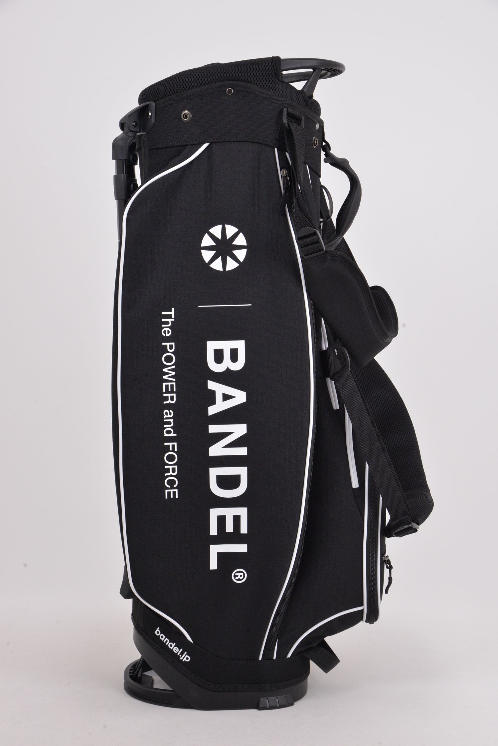 BANDEL × elitegrips D-Type 9.5inch CADDY BAG / エリートグリップ コラボレーション キャディバッグ (ブラック)