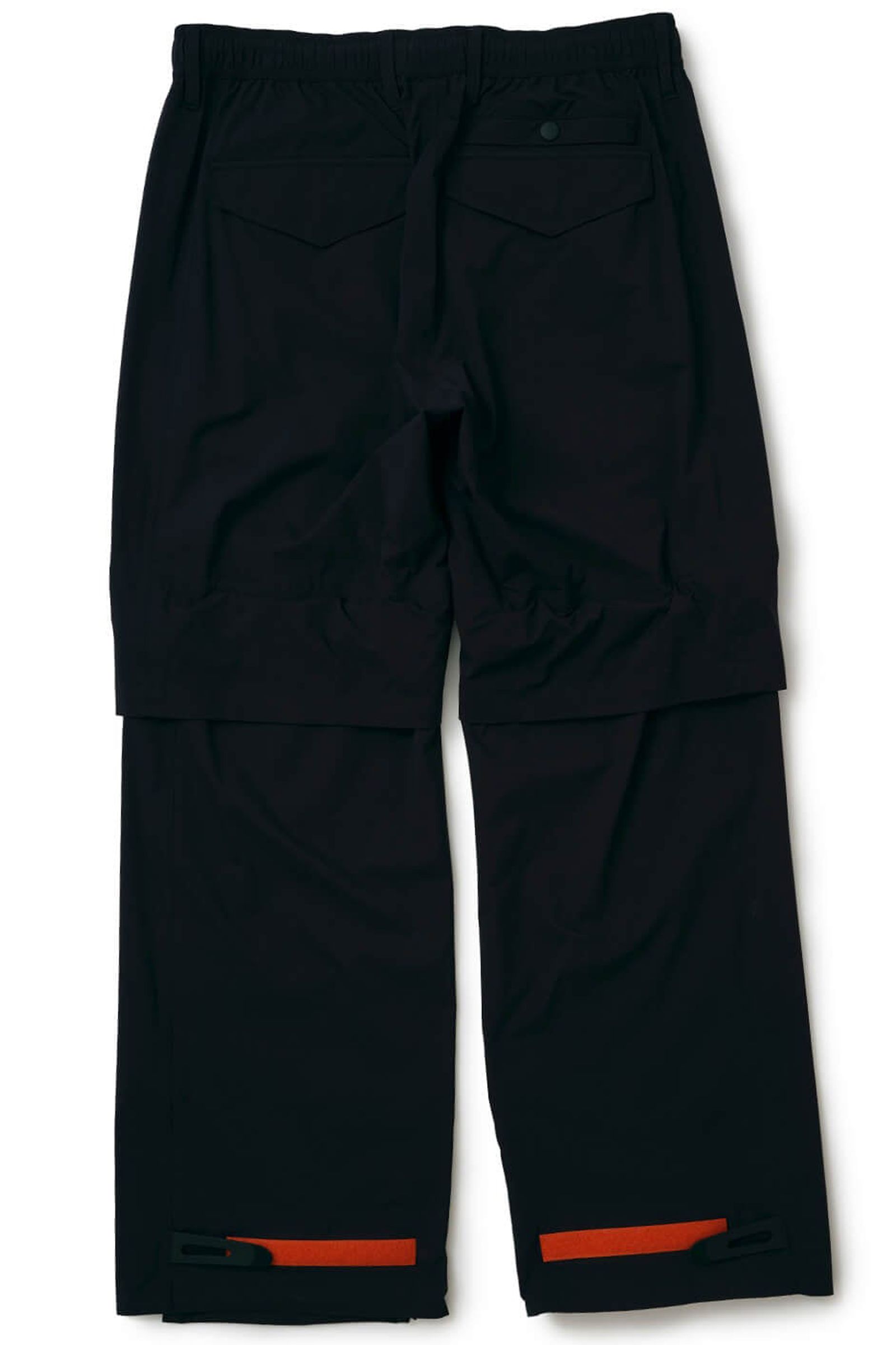 【期間限定ポイント10倍】MENS LINE UP RAIN PANTS / ロゴ ラインアップレインパンツ (ブラック)