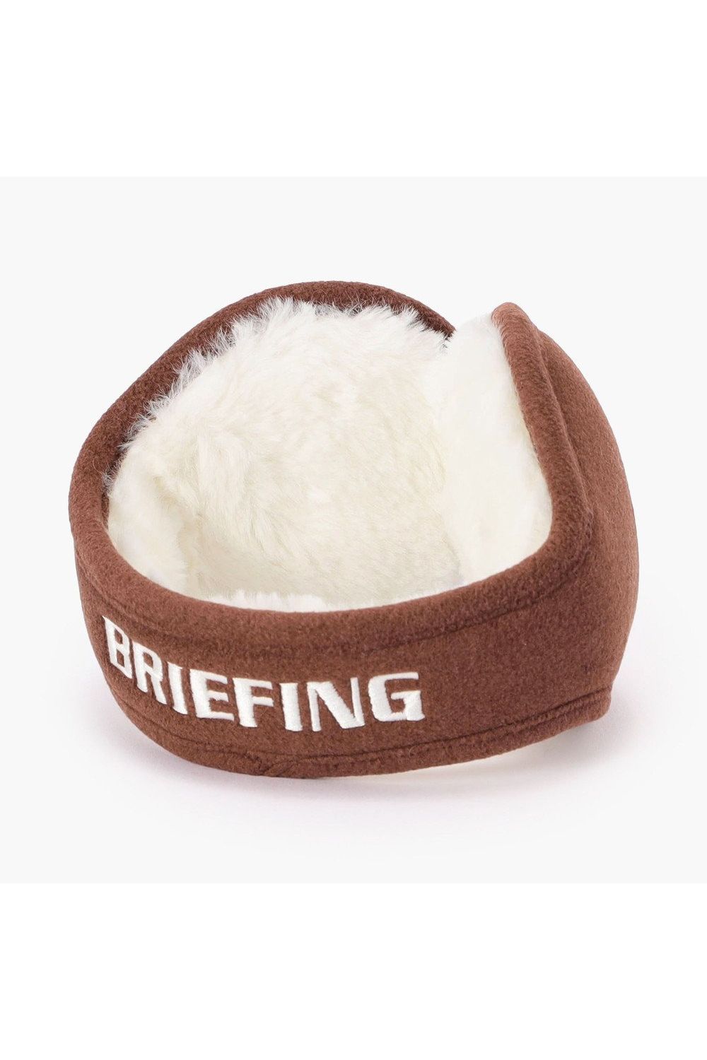 【26AW】【プレゼント好適品】 MICRO FLEECE EAR MUFF / マイクロフリース エコファー イヤーマフ (ブラウン)