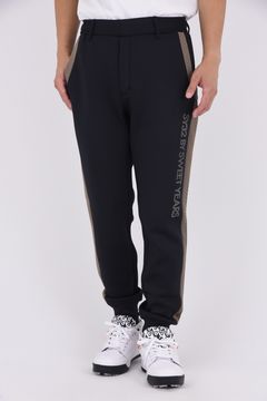 【25AW】 CARDBOARD SIDE LINE PANTS / ストレッチダンボール サイドラインパンツ (ブラック)