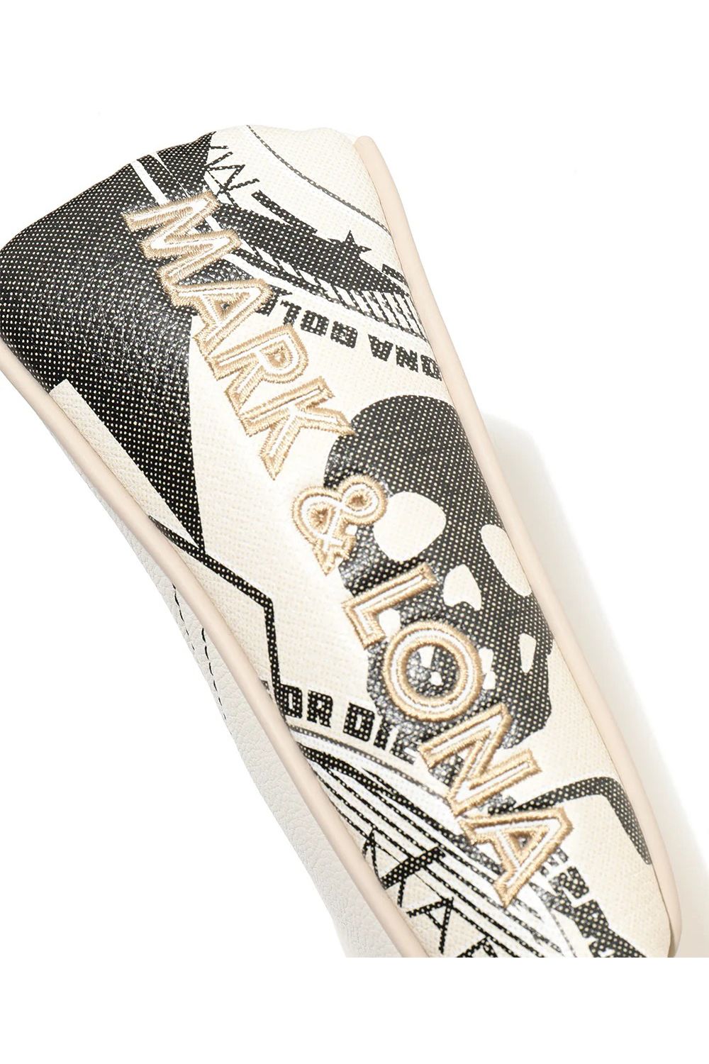 【26AW】 ATLAS SIGNATURE PING COVER / アイアンスカル シンセティックレザー ピンタイプ パターカバー (アイボリー)