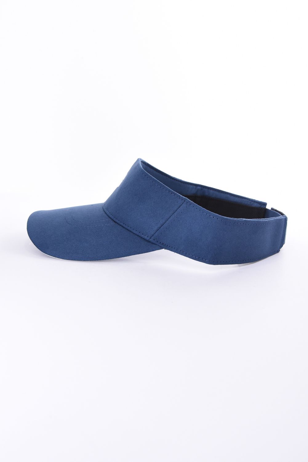 【26AW】 MEN’S SUEDE SMALL BG LOGO VISOR / スウェード素材 スモールBGロゴ サンバイザー (インディゴ)