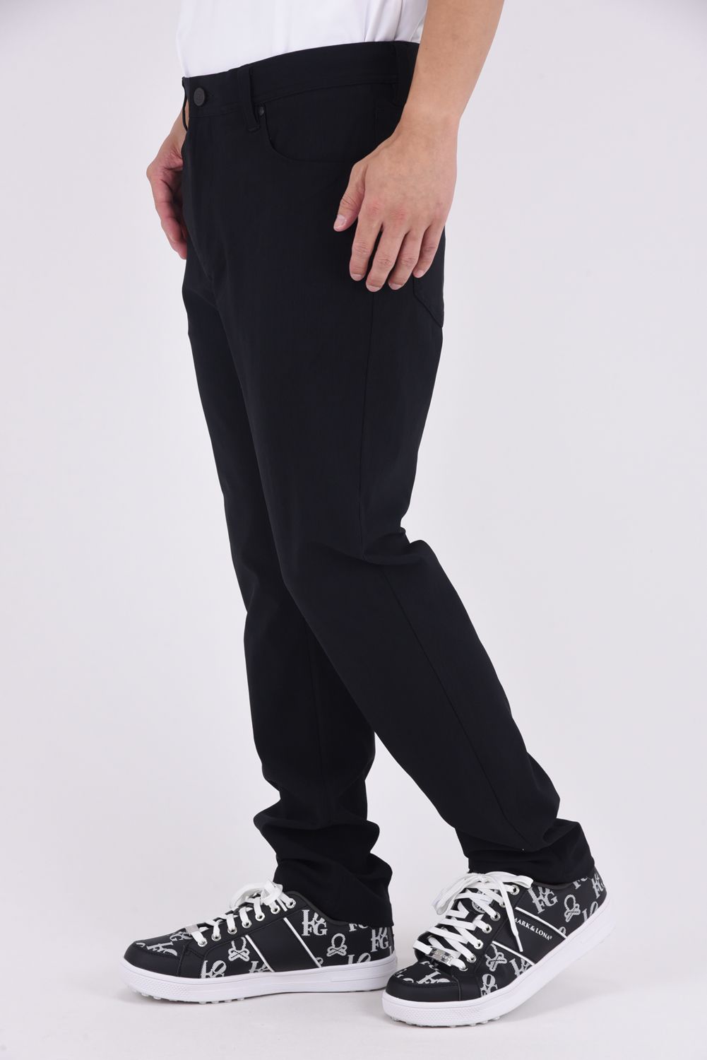 【25AW】 MEN'S CORDUROY 5-POCKETS PANTS / コーデュロイ 5ポケット スリムロングパンツ (ブラック)