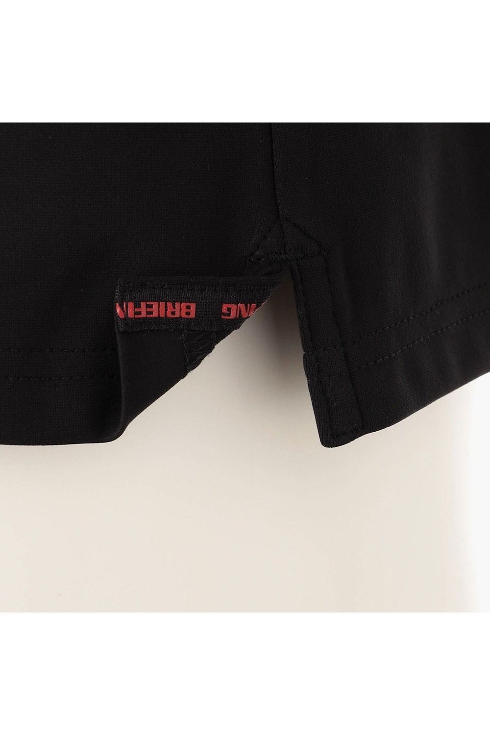 【26AW】 MEN’S TOUR LS HIGHNECK / ベーシック ブランドロゴ 長袖モックネックTシャツ (ブラック)