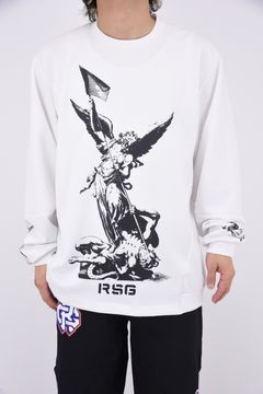 CREWNECK P.O / ロングスリーブ クルーネック プルオーバー （ホワイト）